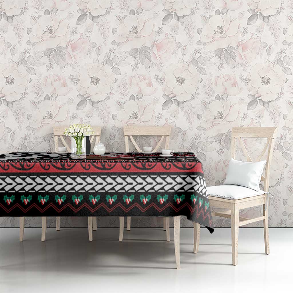 New Zealand Kiwi Santa Christmas Tablecloth He Wairua Kirihimete LT9 - Polynesian Pride
