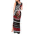 New Zealand Kiwi Santa Christmas Tank Maxi Dress He Wairua Kirihimete - Polynesian Pride