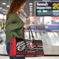 New Zealand Kiwi Santa Christmas Travel Bag He Wairua Kirihimete LT9 - Polynesian Pride