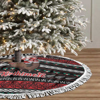 New Zealand Kiwi Santa Christmas Tree Skirt He Wairua Kirihimete LT9 - Polynesian Pride