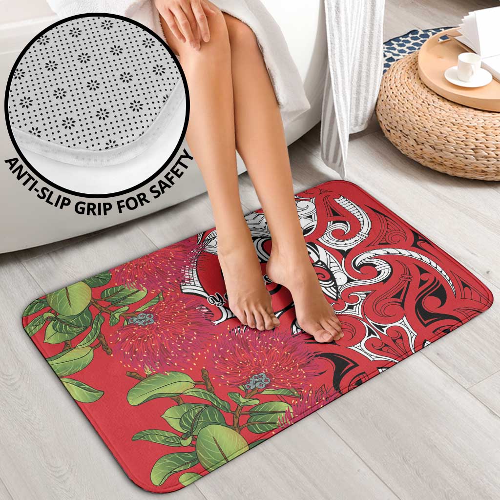 Personalised New Zealand Koru Pohutukawa Bathroom Set Meri Kirihimete Aroha for Christmas LT9 - Polynesian Pride