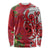 Personalised New Zealand Koru Pohutukawa Long Sleeve Shirt Meri Kirihimete Aroha for Christmas - Polynesian Pride