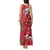 Personalised New Zealand Koru Pohutukawa Tank Maxi Dress Meri Kirihimete Aroha for Christmas - Polynesian Pride