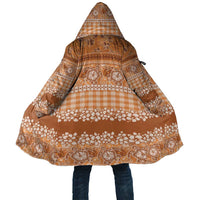 Hawaiian Hibiscus Honu Cloak Gold Mele Kalikimaka Palaka Spirit LT9 Unisex Gold - Polynesian Pride