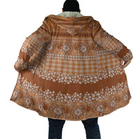Hawaiian Hibiscus Honu Cloak Gold Mele Kalikimaka Palaka Spirit LT9 - Polynesian Pride