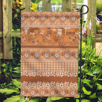 Hawaiian Hibiscus Honu Garden Flag Gold Mele Kalikimaka Palaka Spirit LT9 Garden Flag Gold - Polynesian Pride