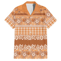 Hawaiian Hibiscus Honu Hawaiian Shirt Gold Mele Kalikimaka Palaka Spirit LT9 Gold - Polynesian Pride
