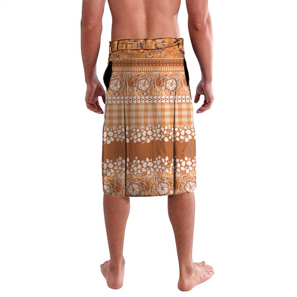 Hawaiian Hibiscus Honu Lavalava Gold Mele Kalikimaka Palaka Spirit - Polynesian Pride