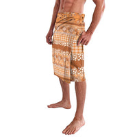 Hawaiian Hibiscus Honu Lavalava Gold Mele Kalikimaka Palaka Spirit - Polynesian Pride