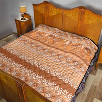 Hawaiian Hibiscus Honu Quilt Gold Mele Kalikimaka Palaka Spirit - Polynesian Pride