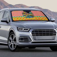 Hawaiian Pineapples Skull Auto Sun Shade Mele Kalikimaka Palaka Quilt Pattern LT9 - Polynesian Pride