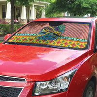 Hawaiian Pineapples Skull Auto Sun Shade Mele Kalikimaka Palaka Quilt Pattern LT9 - Polynesian Pride
