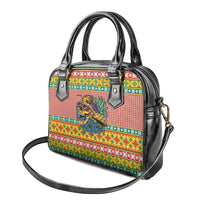 Hawaiian Pineapples Skull Shoulder Handbag Mele Kalikimaka Palaka Quilt Pattern LT9 - Polynesian Pride