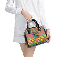 Hawaiian Pineapples Skull Shoulder Handbag Mele Kalikimaka Palaka Quilt Pattern LT9 - Polynesian Pride