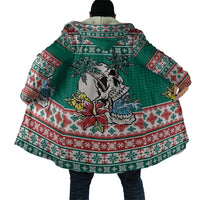 Hawaiian Skull Surfs Cloak Mele Kalikimaka Palaka Quilt Pattern - Polynesian Pride