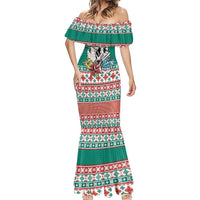 Hawaiian Skull Surfs Mermaid Dress Mele Kalikimaka Palaka Quilt Pattern LT9 - Polynesian Pride