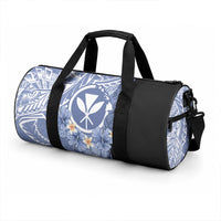 Aloha Vintage Hawaii Tribal Duffle Bag Blue Style LT9 - Polynesian Pride