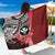 Aloha Vintage Hawaii Tribal Sarong Red Style LT9 One Size 44 x 66 inches Red - Polynesian Pride