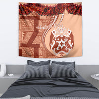 Vintage Tonga Kahoa Heilala Flower Tapestry LT9 - Polynesian Pride