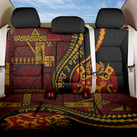 Vintage Tonga Malo E Lelei Ngatu Pattern Back Car Seat Cover LT9 One Size Red - Polynesian Pride