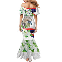 Philippines Eagle and Sampaguita Flowers Family Matching Mermaid Dress and Hawaiian Shirt Polynesian Pattern LT9 - Polynesian Pride