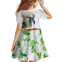 Philippines Eagle and Sampaguita Flowers Family Matching Tank Maxi Dress and Hawaiian Shirt Polynesian Pattern
