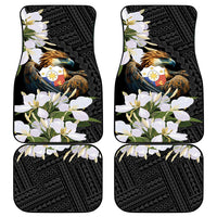 Philippines Eagle with Coat Of Arm Car Mats Simple Sampaguita Jasmine LT9 - Polynesian Pride