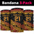 New Zealand Rugby Pacific Custom Neck Gaiter Rangatira Maori Kowhaiwhai Pattern - Polynesian Pride