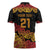New Zealand Rugby Pacific Custom Zipper Polo Shirt Rangatira Maori Kowhaiwhai Pattern - Polynesian Pride