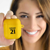 New Zealand Rugby Pacific Custom AirPods Case Hau Awhiowhio Maori Tribal Tattoo LT9 Gold - Polynesian Pride