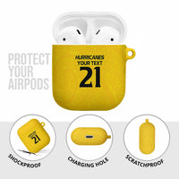 New Zealand Rugby Pacific Custom AirPods Case Hau Awhiowhio Maori Tribal Tattoo LT9 - Polynesian Pride