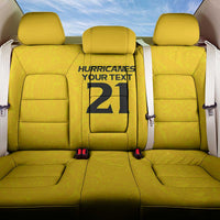 New Zealand Rugby Pacific Custom Back Car Seat Cover Hau Awhiowhio Maori Tribal Tattoo LT9 One Size Gold - Polynesian Pride