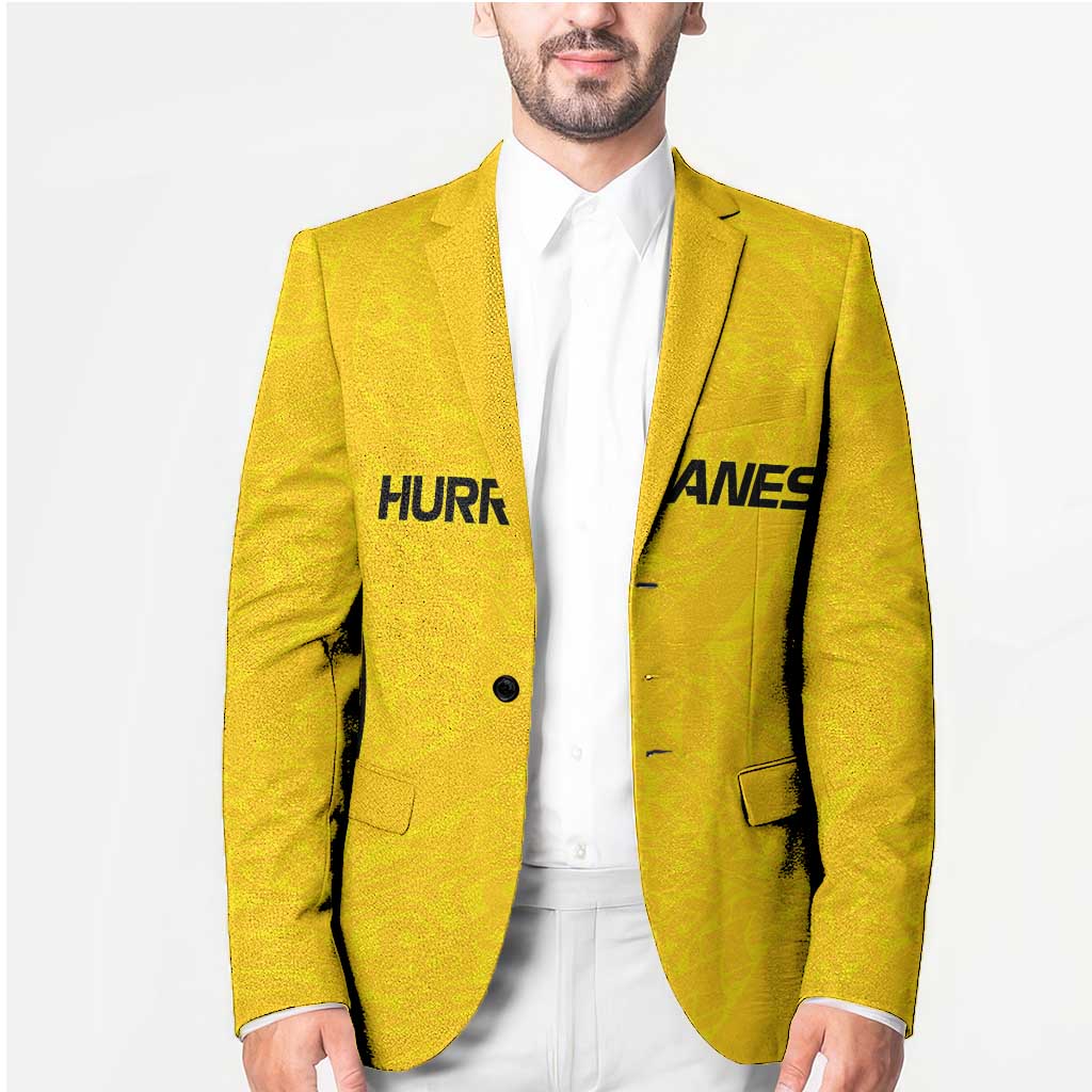 New Zealand Rugby Pacific Custom Blazer Hau Awhiowhio Maori Tribal Tattoo LT9 - Polynesian Pride