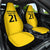 New Zealand Rugby Pacific Custom Car Seat Cover Hau Awhiowhio Maori Tribal Tattoo