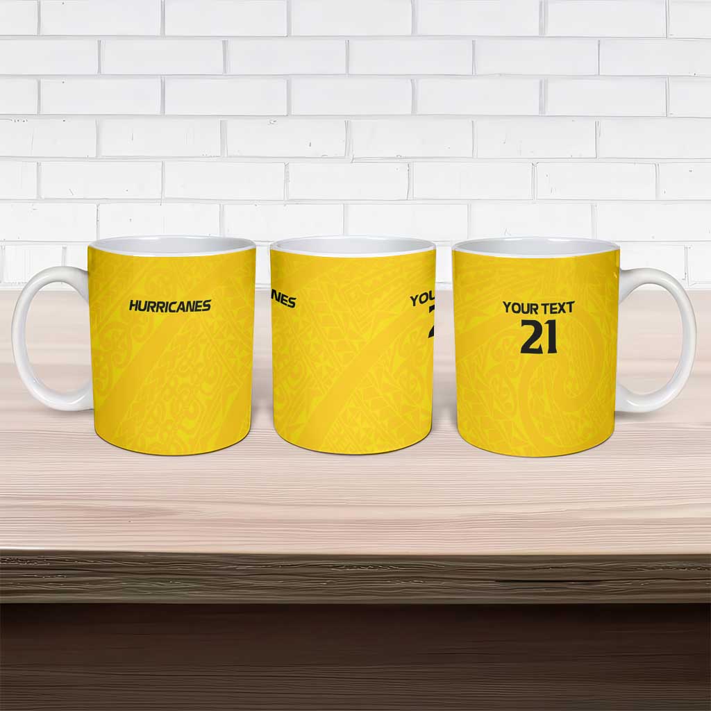 New Zealand Rugby Pacific Custom Ceramic Mug Hau Awhiowhio Maori Tribal Tattoo LT9 - Polynesian Pride