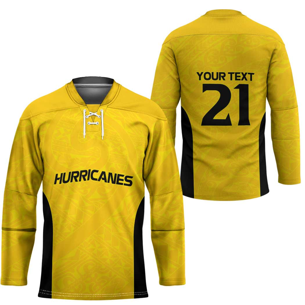 New Zealand Rugby Pacific Custom Hockey Jersey Hau Awhiowhio Maori Tribal Tattoo LT9 - Polynesian Pride