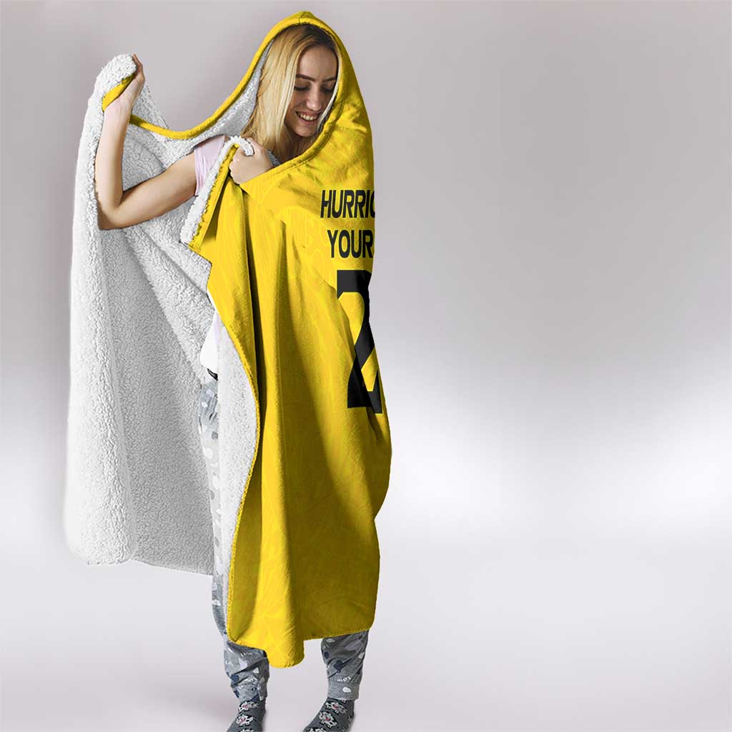 New Zealand Rugby Pacific Custom Hooded Blanket Hau Awhiowhio Maori Tribal Tattoo LT9 - Polynesian Pride