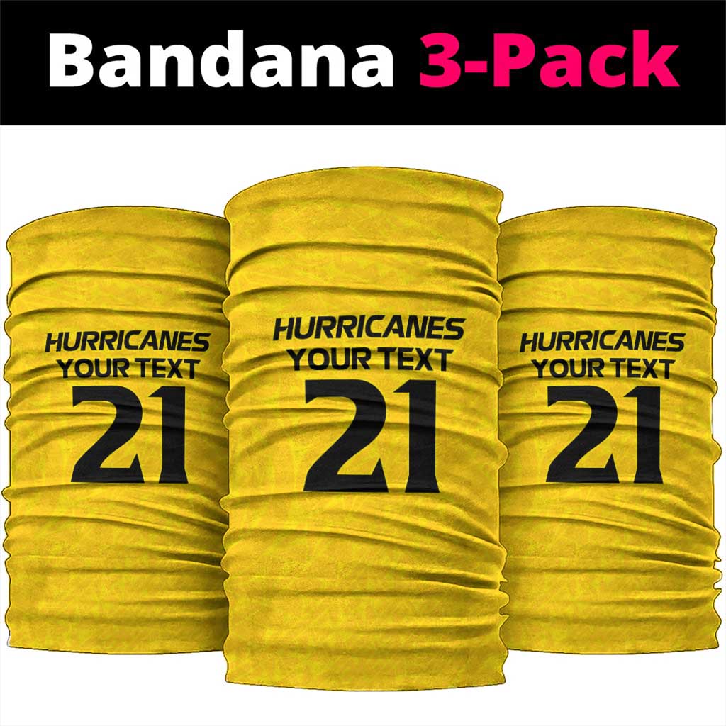 New Zealand Rugby Pacific Custom Neck Gaiter Hau Awhiowhio Maori Tribal Tattoo LT9 package One Size: 25*50cm Gold - Polynesian Pride