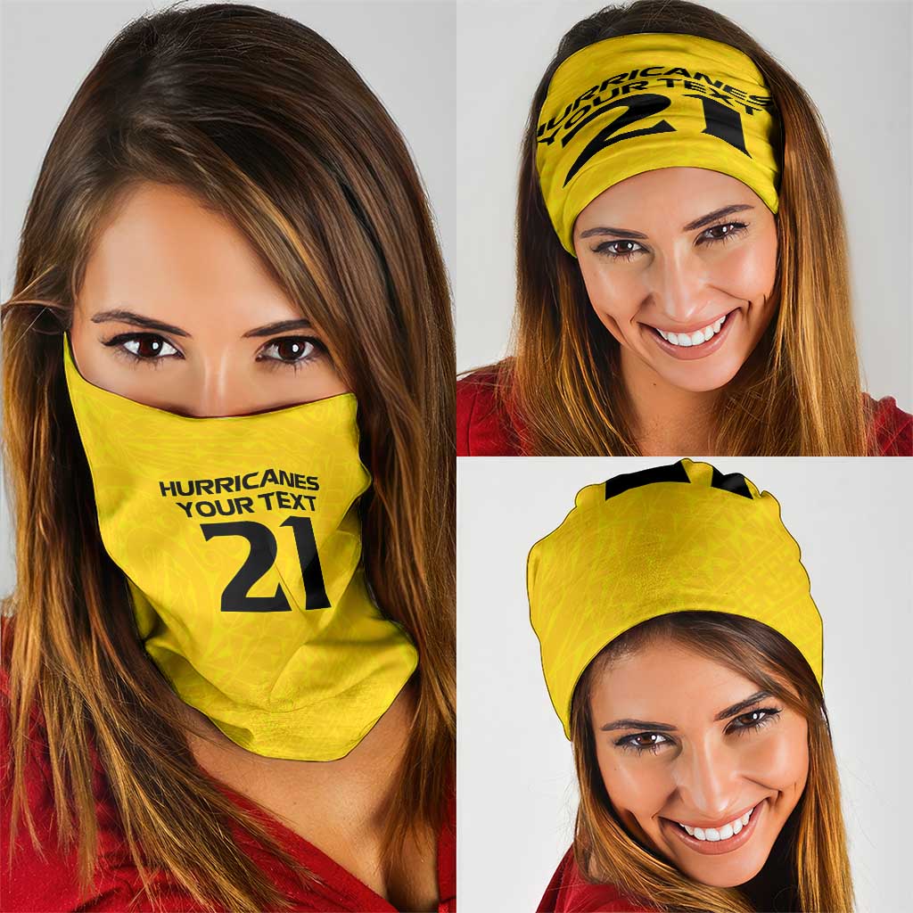 New Zealand Rugby Pacific Custom Neck Gaiter Hau Awhiowhio Maori Tribal Tattoo LT9 - Polynesian Pride
