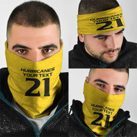New Zealand Rugby Pacific Custom Neck Gaiter Hau Awhiowhio Maori Tribal Tattoo LT9 - Polynesian Pride