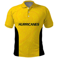 New Zealand Rugby Pacific Custom Polo Shirt Hau Awhiowhio Maori Tribal Tattoo LT9 Gold - Polynesian Pride