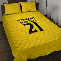 New Zealand Rugby Pacific Custom Quilt Bed Set Hau Awhiowhio Maori Tribal Tattoo LT9 Gold - Polynesian Pride