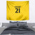 New Zealand Rugby Pacific Custom Tapestry Hau Awhiowhio Maori Tribal Tattoo