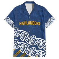 New Zealand Rugby Pacific Custom Family Matching Long Sleeve Bodycon Dress and Hawaiian Shirt Kahupeka Maori Kowhaiwhai Pattern LT9 Dad's Shirt - Short Sleeve Blue - Polynesian Pride
