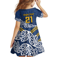 New Zealand Rugby Pacific Custom Family Matching Mermaid Dress and Hawaiian Shirt Kahupeka Maori Kowhaiwhai Pattern LT9 - Polynesian Pride