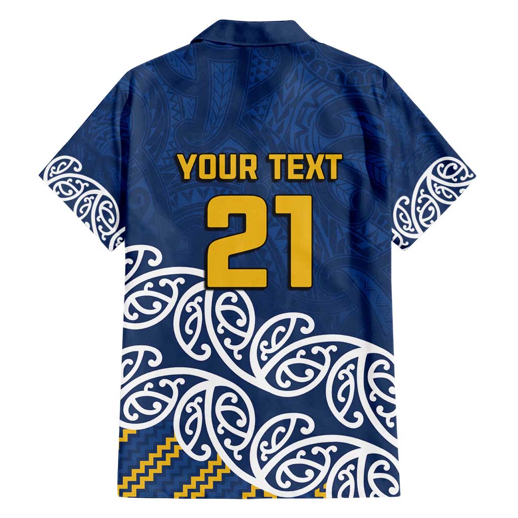 New Zealand Rugby Pacific Custom Family Matching Off Shoulder Short Dress and Hawaiian Shirt Kahupeka Maori Kowhaiwhai Pattern LT9 - Polynesian Pride
