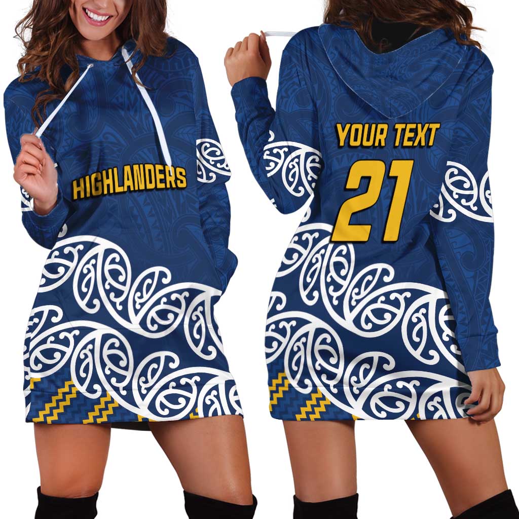 New Zealand Rugby Pacific Custom Hoodie Dress Kahupeka Maori Kowhaiwhai Pattern LT9 - Polynesian Pride