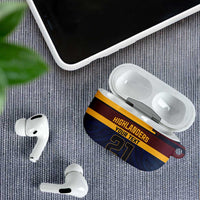 New Zealand Rugby Pacific Custom AirPods Case Kahupeka Retro 2025 Taniko Motif LT9 - Polynesian Pride