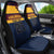 New Zealand Rugby Pacific Custom Car Seat Cover Kahupeka Retro 2025 Taniko Motif
