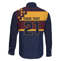 New Zealand Rugby Pacific Custom Family Matching Off The Shoulder Long Sleeve Dress and Hawaiian Shirt Kahupeka Retro 2025 Taniko Motif